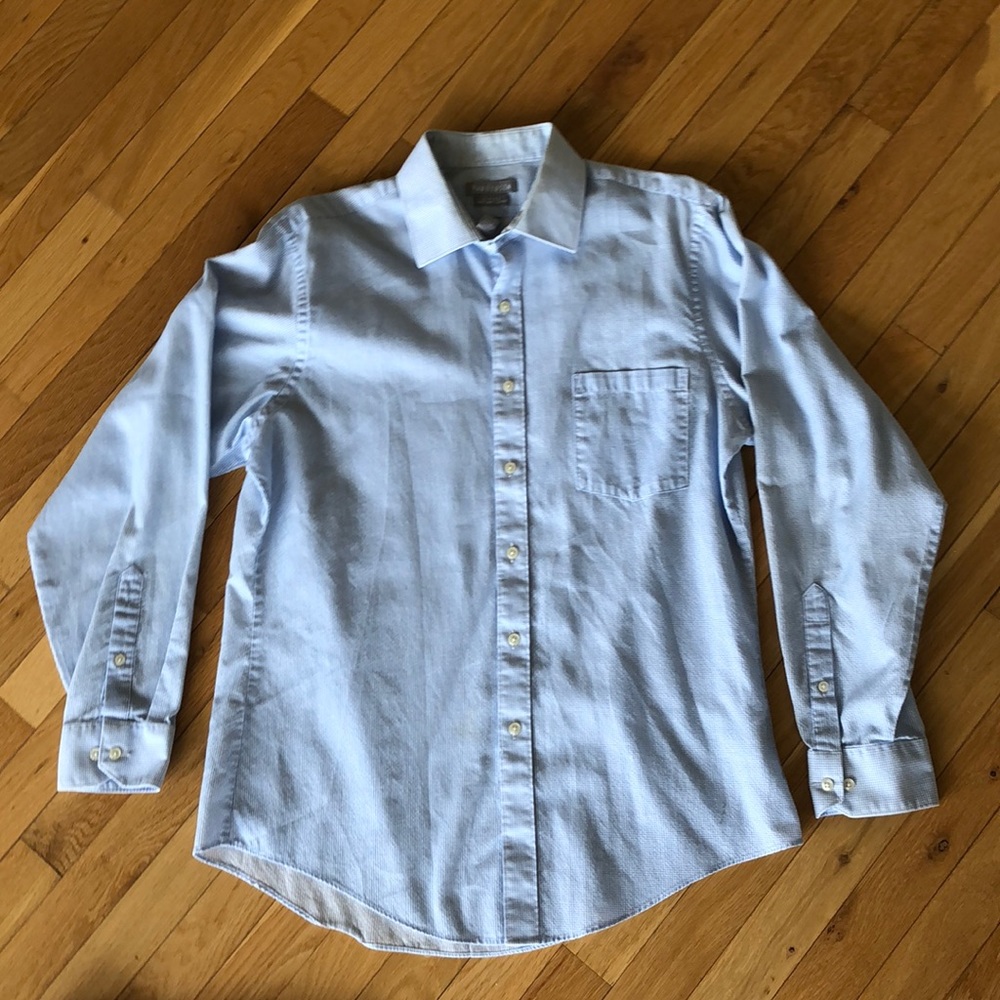 Van heusen fitted 16.5- 34/35 dress shirt